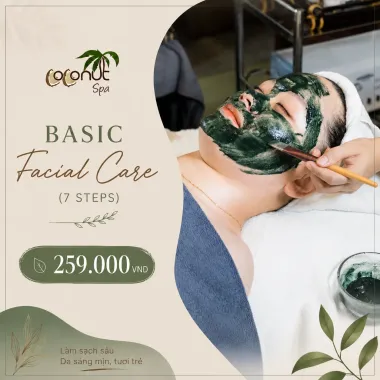 Basic facial care (7 steps)