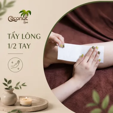  1/2 arm (lông cánh tay)
